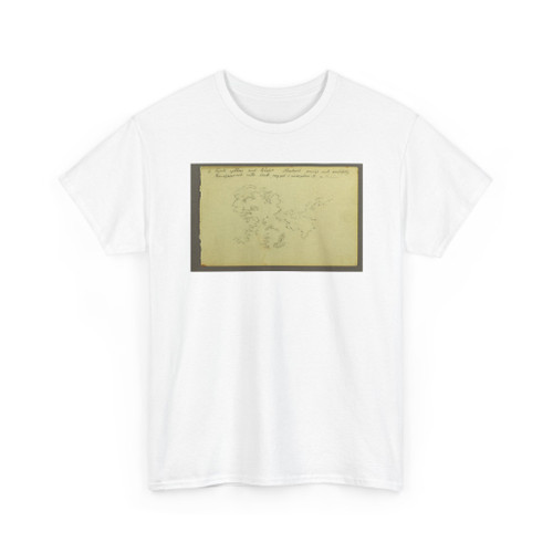 Frederic Edwin Church, American, - Cloud Sketch - July 1845 v3 - T-Shirt