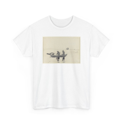 Winslow Homer, American, 1836–1910 - Two Figures in a Rowboat - 1880 v4 - T-Shirt