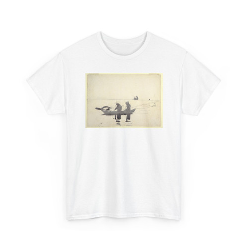 Winslow Homer, American, 1836–1910 - Two Figures in a Rowboat - 1880 v3 - T-Shirt