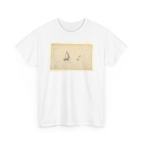 Winslow Homer, American, 1836–1910 - Two-masted Schooner - ca. 1880 v2 - T-Shirt