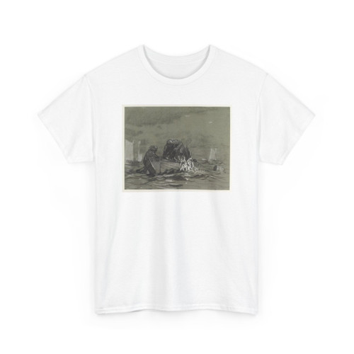 Winslow Homer, American, 1836–1910 - Study for The Herring Net - 1884 v3 - T-Shirt