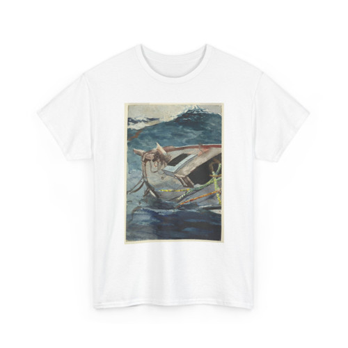Winslow Homer, American, 1836–1910 - Study for The Gulf Stream - 1898–99 v2 - T-Shirt