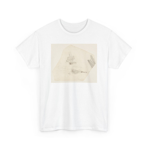 Winslow Homer, American, 1836–1910 - Square Rigger in a Stormy Sea - ca. 1895 v1 - T-Shirt
