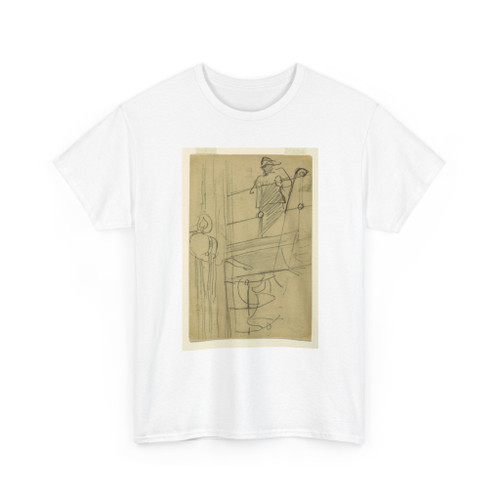 Winslow Homer, American, 1836–1910 - Figure in Oilskins at a Ship's Railing - ca. 1895 v2 - T-Shirt