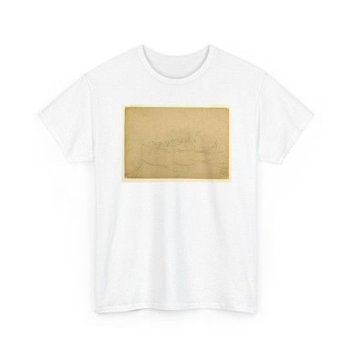 Winslow Homer, American, 1836–1910 - Dory Filled with Men - 1881–82 v2 - T-Shirt