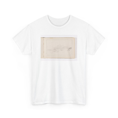 William Trost Richards, American, - Unfinished Study of Waves and Distant Hills - 1885–1902 - T-Shirt