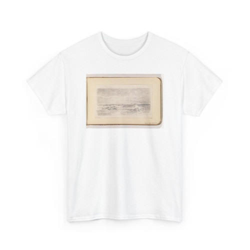 William Trost Richards, American, - Sun Emerging over Ocean with Waves - late 19th century - T-Shirt