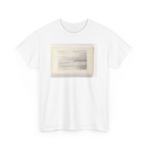 William Trost Richards, American, - Study of Ocean at Night - 1890–1900 - T-Shirt