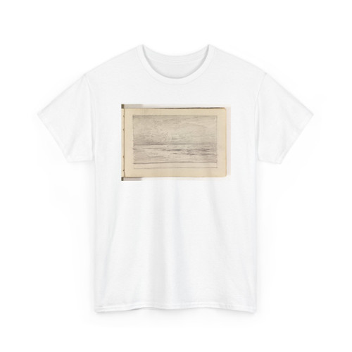William Trost Richards, American, - Study of Calm Ocean with Dramatic Light - 1870–85 - T-Shirt