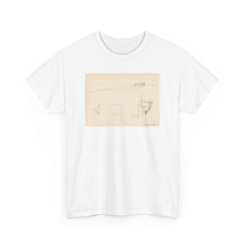 Frederic Edwin Church, American, - Buildings and Towers - June–September 1868 v2 - T-Shirt