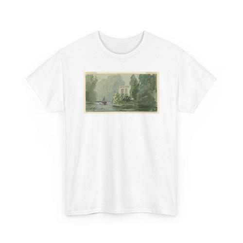 Charles Nicolas Ransonnette, French, - Imaginary Landscape - 1850-1875 - T-Shirt