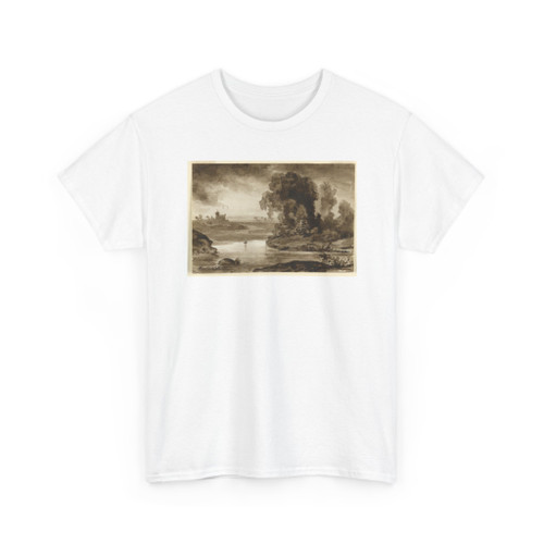 Charles Nicolas Ransonnette, French, - A Landscape - 1856 - T-Shirt