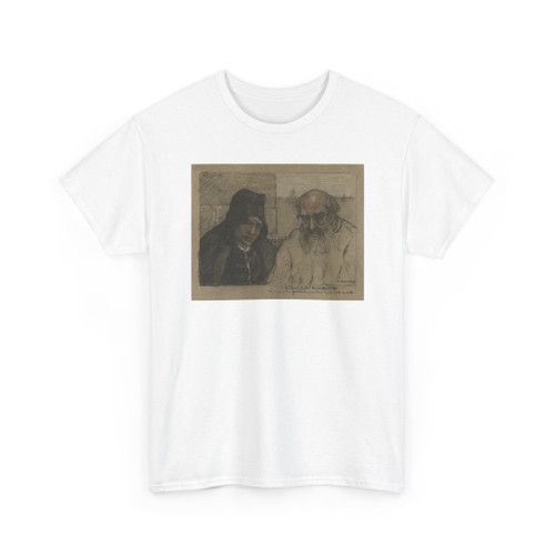 Charles Cottet, French, born Puy, - French Peasants - n.d. - T-Shirt