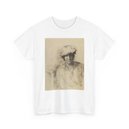 Charles Albert Waltner, French, born - Portrait of a Lady - n.d. - T-Shirt