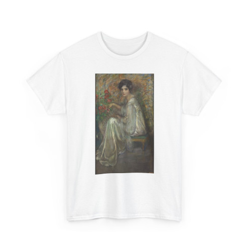 Alice Pike Barney, born Cincinnati, OH - Young Woman with Roses - 1924 - T-Shirt
