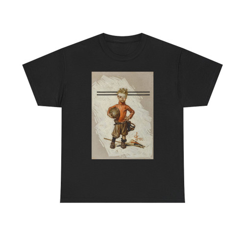 Beat-up Boy, Football Hero, The Saturday Evening Post, November 21, 1914 - T-Shirt