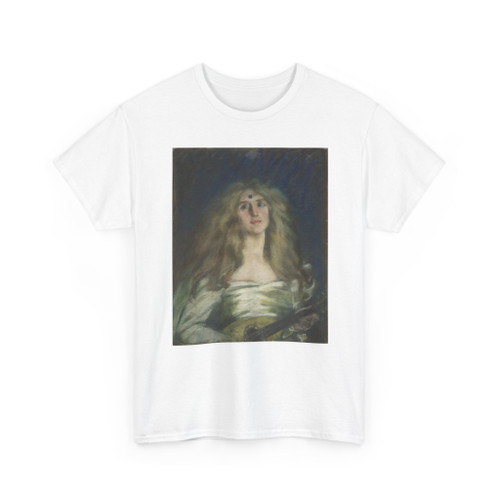 Alice Pike Barney, born Cincinnati, OH - Natalie with Mandolin - ca. 1900 - T-Shirt