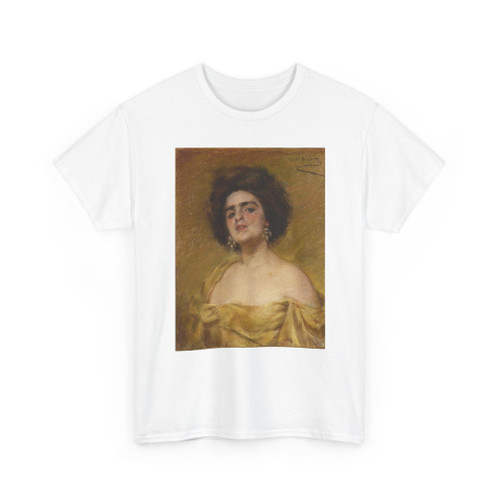 Alice Pike Barney, born Cincinnati, OH - Laura In Yellow - 1900 - T-Shirt
