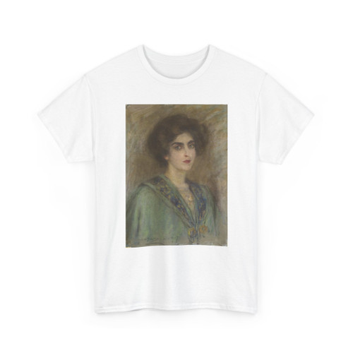 Alice Pike Barney, born Cincinnati, OH - Laura in Green Cape - 1907 - T-Shirt