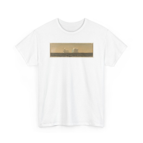 Frederic Edwin Church, American, - Two Icebergs, Canada - June–July 1859 v1 - T-Shirt