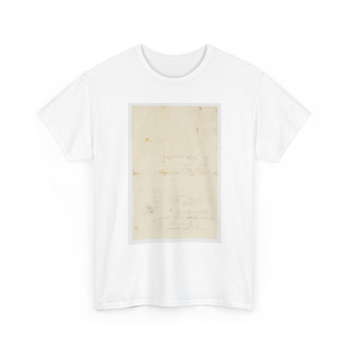 Frederic Edwin Church, American, - Sketches of a Man's Head and Floating Iceberg, Canada - June-July 1859 v1 - T-Shirt