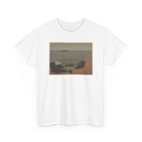 Frederic Edwin Church, American, - Old Soaker off Great Head, Mt. Desert Island, Maine - July–September 1850 v3 - T-Shirt