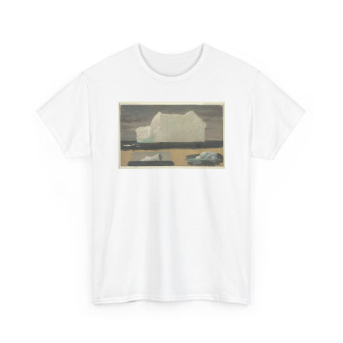 Frederic Edwin Church, American, - Icebergs at Sea, Canada - June-July 1859 v3 - T-Shirt