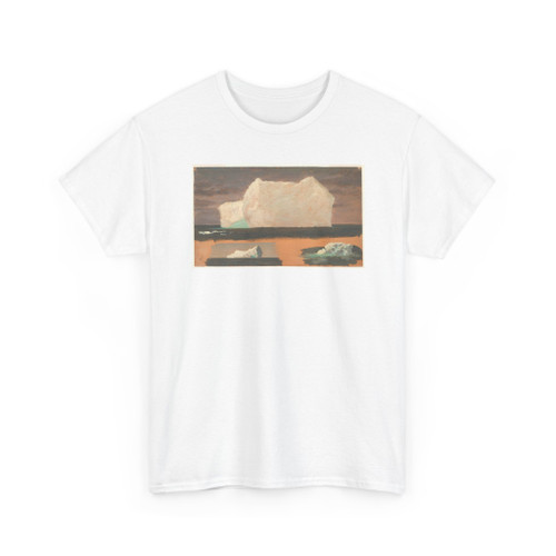 Frederic Edwin Church, American, - Icebergs at Sea, Canada - June-July 1859 v2 - T-Shirt
