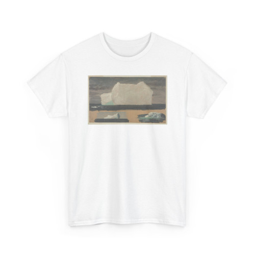 Frederic Edwin Church, American, - Icebergs at Sea, Canada - June-July 1859 v1 - T-Shirt