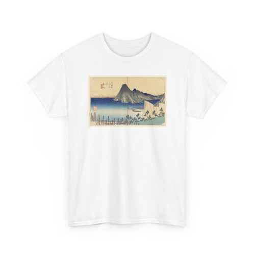Ando Hiroshige, Japanese, 1797–1858 - Maisaka, Imaki Point, in The Fifty-Three Stations of the Tokaido Road (Tokaido - ca. 1834 v2 - T-Shirt