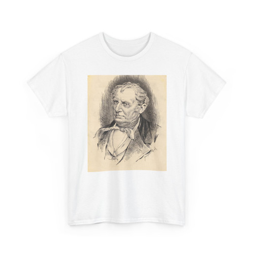 Jacques Reich, 10 Aug 1852 - 8 Jul 1923 - James Fenimore Cooper - c. 1899-1920 - T-Shirt