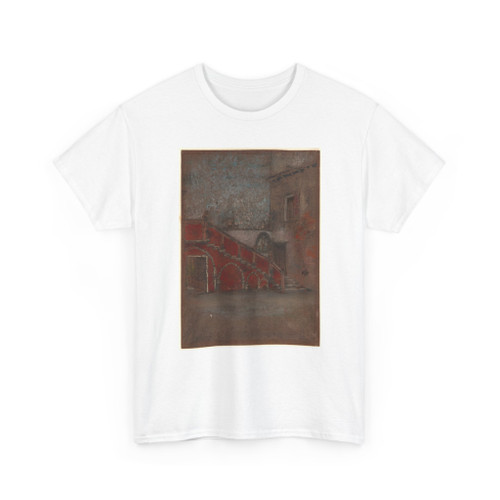 James McNeill Whistler (1834-1903) - The Staircase- Note in Red - 1880 - T-Shirt
