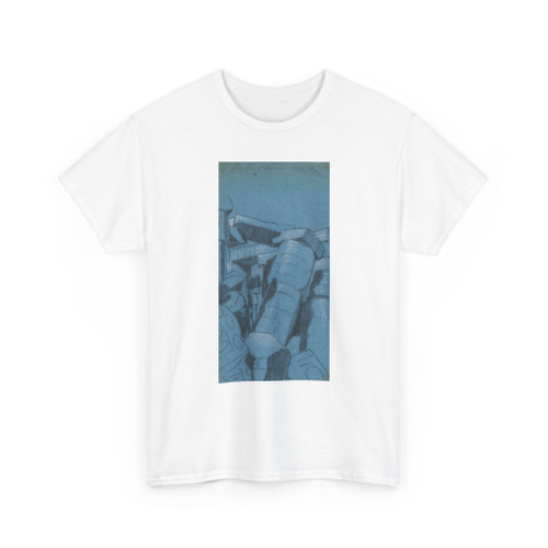 Miner Kilbourne Kellogg, born Manlius - Temple of Carnac-Moonlight (Egypt) - unknown - T-Shirt