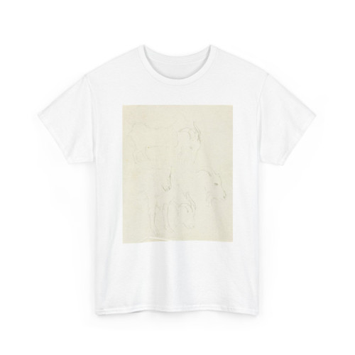 Solon H. Borglum, born Ogden, UT - Goats - n.d. - T-Shirt