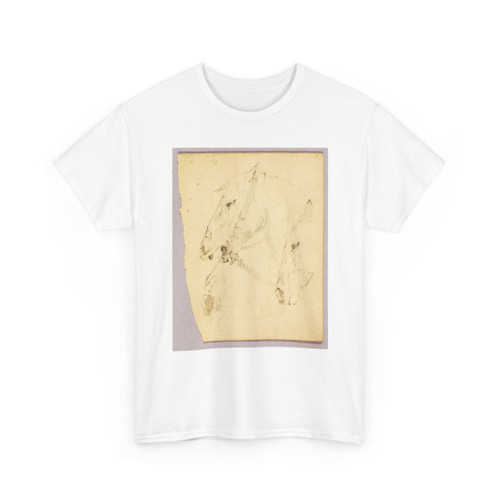 Solon H. Borglum, born Ogden, UT - Horses' Heads - n.d. - T-Shirt