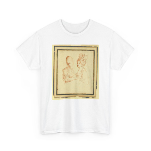 unknown - Busts of Two Women - 1770–1775 - T-Shirt