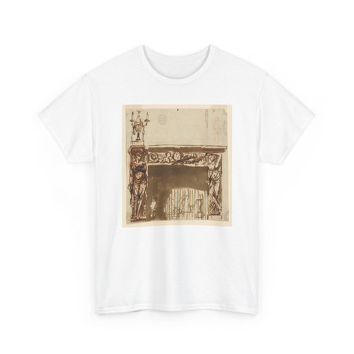 unknown - Design for a Chimneypiece with Alternative Suggestions - 1770–1775 - T-Shirt