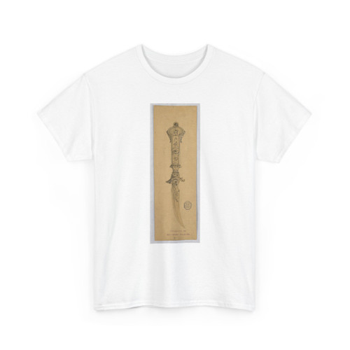 unknown - Design for a Paper Knife - 1850–1875 - T-Shirt
