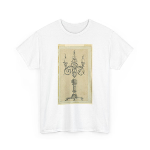 unknown - Project for a candelabrum - 1791 v1 - T-Shirt