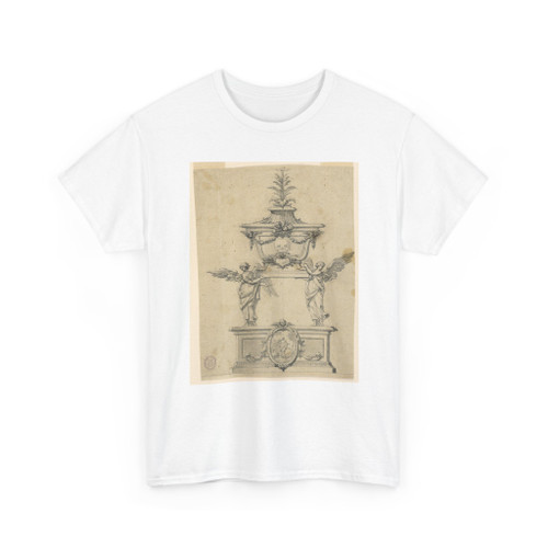 unknown - The Elevation of a Reliquary of a Skull - 1780-1810 - T-Shirt
