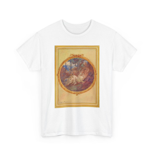 Walter Shirlaw, born Paisley, Scotland - Figure Study for Decorative Panel - n.d. - T-Shirt