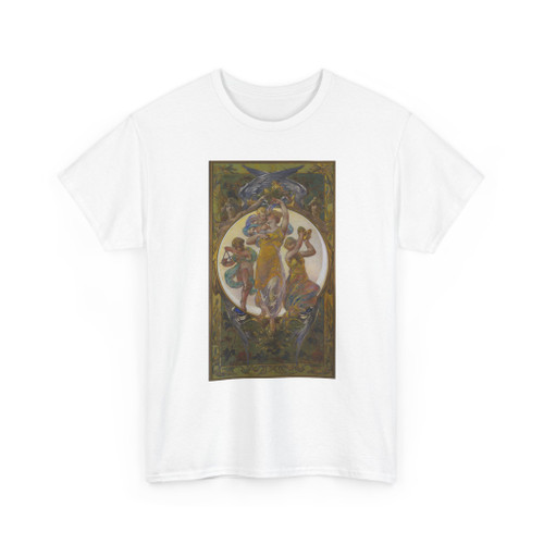 Walter Shirlaw, born Paisley, Scotland - Easter Greetings - ca. 1895 - T-Shirt