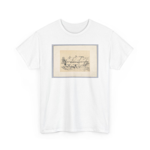 unknown - Thatched Cottages - ca. 1850-1860 - T-Shirt