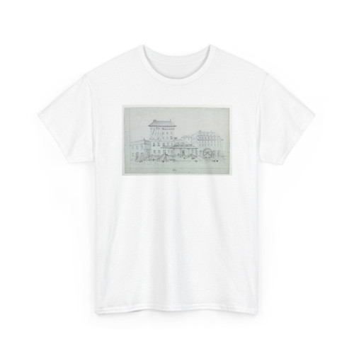 unknown - Sketch of a Textile Printing Factory - 1800–1810 - T-Shirt