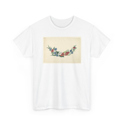 unknown - Segment of a Floral Wreath - ca. 1802 - T-Shirt