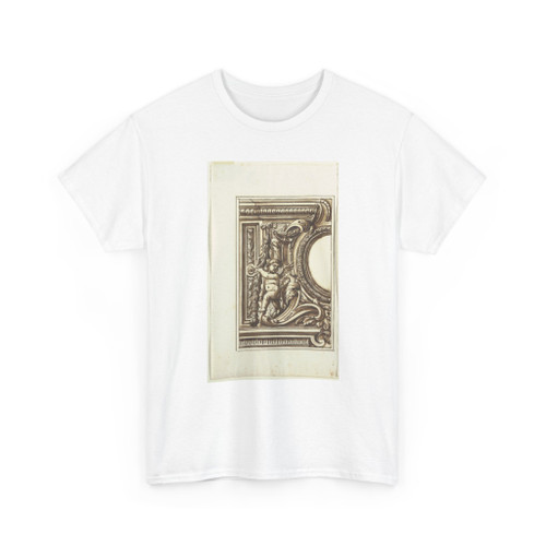 unknown - One of a set of twelve projects for the decoration of a wall to be placed at a - 1675–99 - T-Shirt
