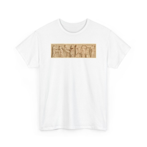 unknown - Design for Frieze or Relief with Various Allegories - 17th century - T-Shirt