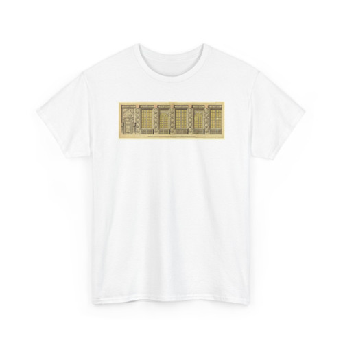 unknown - Design for a Library Wall - 1750-1780 - T-Shirt