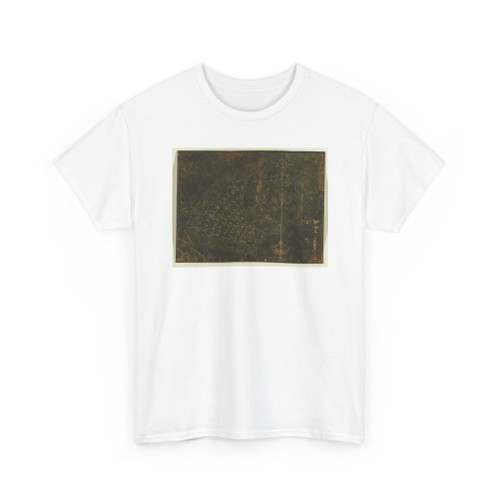 unknown - Design for a Fan Embroidery, Unfinished - ca. 1820 - T-Shirt