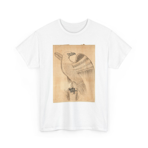 Unidentified - Calligraphic Rendering of an Eagle - 19th century - T-Shirt